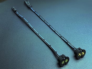 Conector de cablu pentru punctul de contact al ușii și ferestrei, sistem conductiv wireless separat pentru iluminare