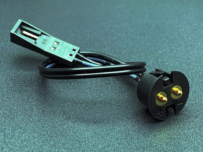 Conector de cablu pentru punctul de contact al ușii și ferestrei, sistem conductiv wireless separat pentru iluminare