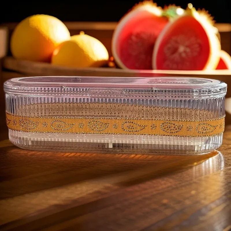 Kružni držač za štapiće za kuhinju i blagovaonu, prašini otporan plastični materijal, izdržljiv, s velikim kapacitetom spremnika