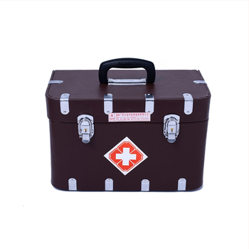 Kožna medicinska torba za kućnu upotrebu – prijenosni komplet tradicionalne kineske medicine, vintage medicinska torba
