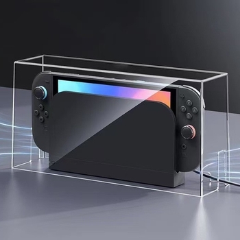 Akrilni zaštitnik od prašine za Switch 2/Lite — integrirana zaštitna futrola s mogućnošću ispisa logotipa