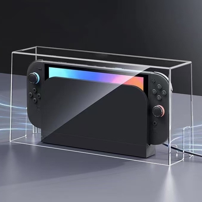 Akrilni zaštitnik od prašine za Switch 2/Lite — integrirana zaštitna futrola s mogućnošću ispisa logotipa