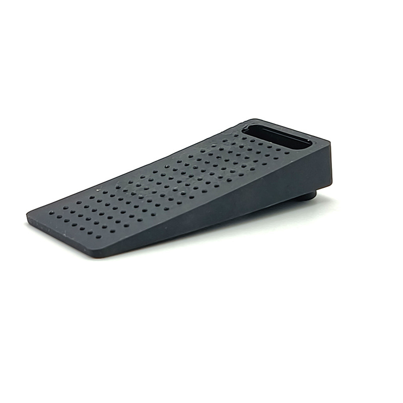 PVC stoper za vrata bez bušenja, mekan plast, podna ugradnja, gumeni klin otporan na vjetar