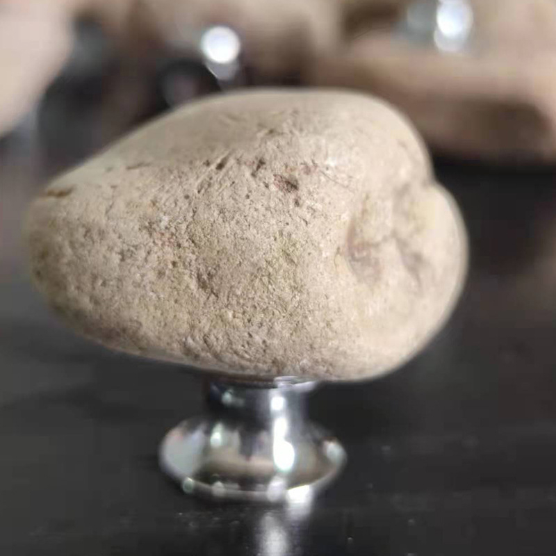 Bead Crystal Ručka za namještaj Pebble Stone