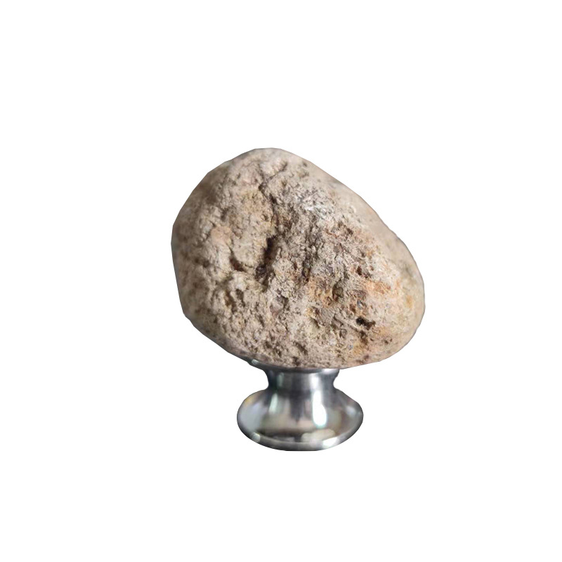 Bead Crystal Ručka za namještaj Pebble Stone