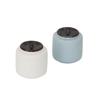 Set keramičkih posuda za čaj – japanski stil, rustikalno retro, zatvorene posude za čuvanje čaja