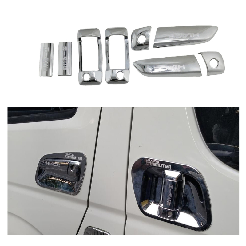 ABS vanjska ručica vrata za Toyota Hiace 200 Series (2006–2019), naljepnica za ručicu vrata