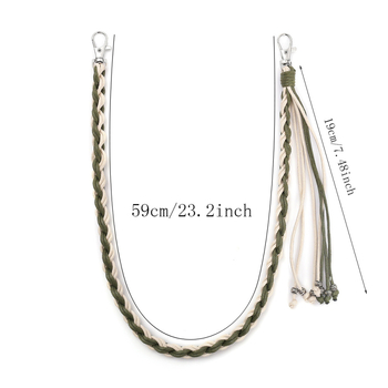 Metalni lanac za pojas za traperice – unisex dodatak u punk stilu, duljina do 60 cm, širina 4 cm i više