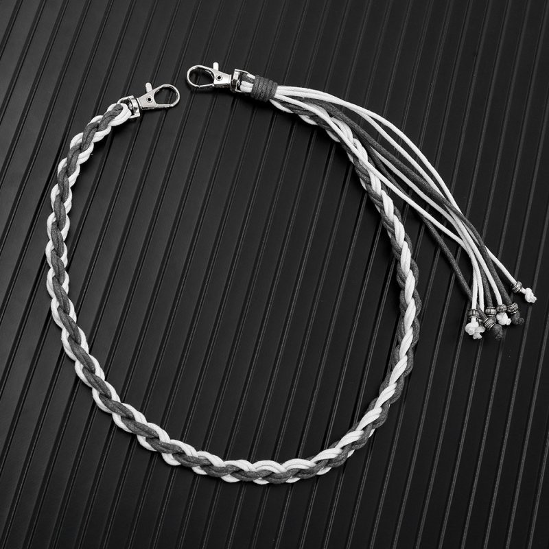 Metalni lanac za pojas za traperice – unisex dodatak u punk stilu, duljina do 60 cm, širina 4 cm i više