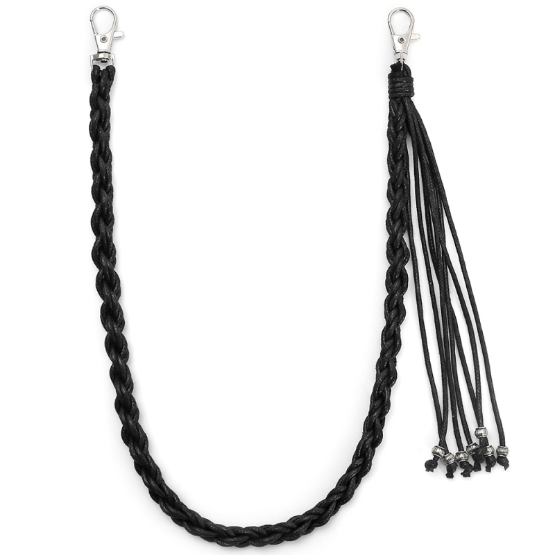 Metalni lanac za pojas za traperice – unisex dodatak u punk stilu, duljina do 60 cm, širina 4 cm i više