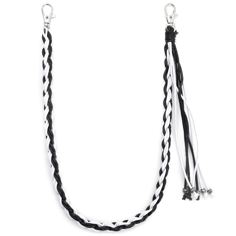 Metalni lanac za pojas za traperice – unisex dodatak u punk stilu, duljina do 60 cm, širina 4 cm i više