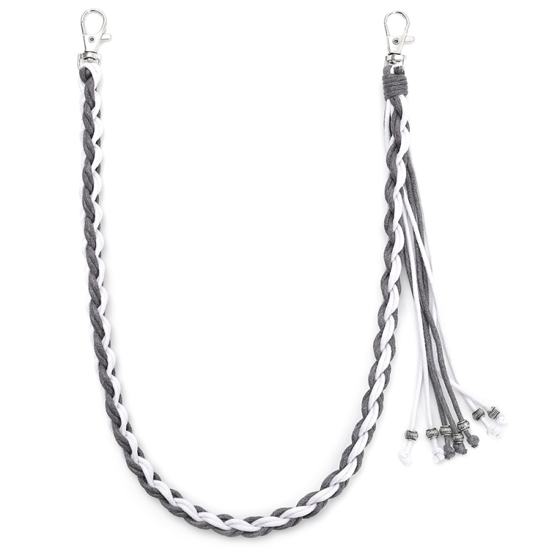 Metalni lanac za pojas za traperice – unisex dodatak u punk stilu, duljina do 60 cm, širina 4 cm i više