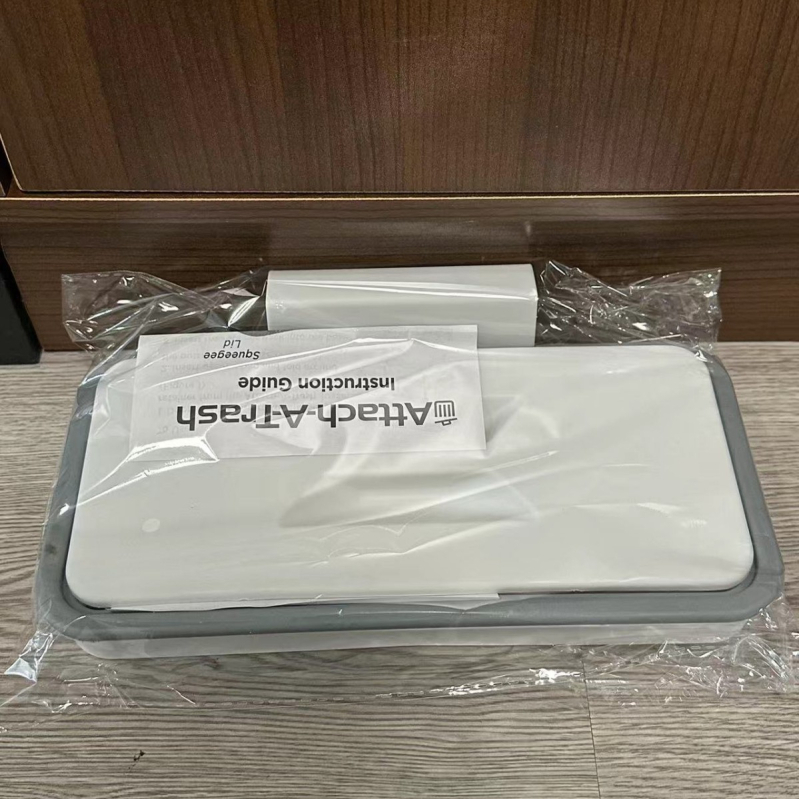 Attach-A-Trash държач за торбички за боклук, за врата на шкаф, висящ, 3 нива, ABS, кухненско съхранение