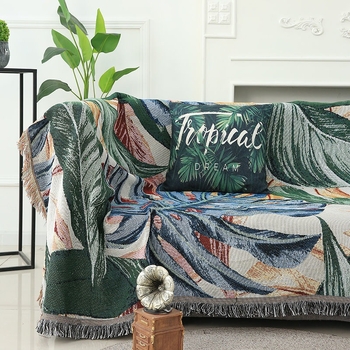 Nordijski retro Instagram stil, univerzalna zaštitna navlaka za kauč i deku – za jednosjed/dvosjed, višefunkcionalna za odmor