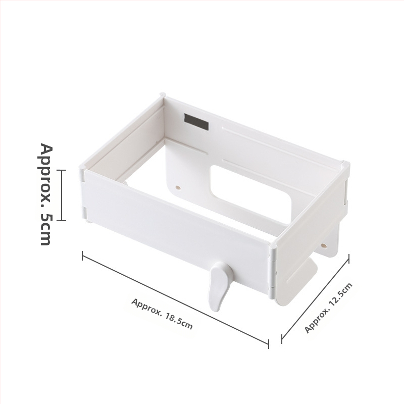 Nástenný kôš na odpadky s montážou na dvierka skrinky, vhodný do kuchyne a kúpeľne, kompaktný organizér so zásobníkom na vrecky