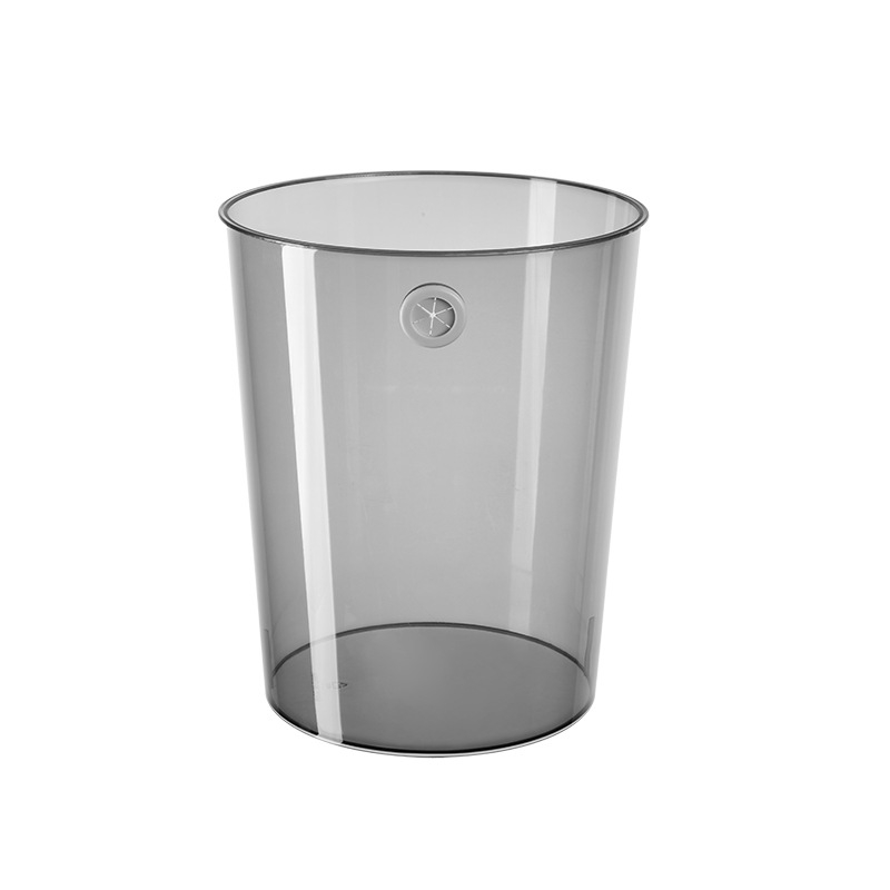 Grass Bean lagani luksuzni stolni koš za smeće, proziran koš za papir u obliku bure, 12 L