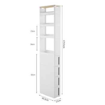 12–13 cm uski organizator za kuhinju, kupaonicu, hladnjak i ormar