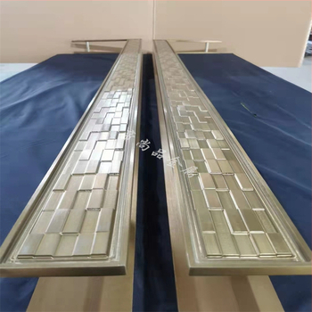 Kapu ručka od aluminija s antiknim bakrenim završetkom i graviranim motivom oblaka za drvena i staklena vrata