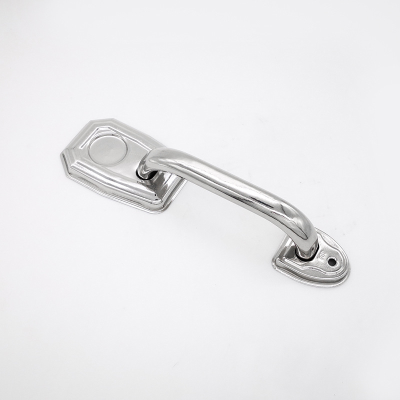 Kvaka od nehrđajućeg čelika za drvena i metalna vrata, dvokrilna vrata, jednostavan dizajn, protivkrađa kvaka