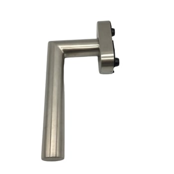 Drška za prozor od nehrđajućeg čelika 304, pravokutnog oblika, mat završna obrada, za aluminijski okvir, model ECH-HM-012, marka ECH