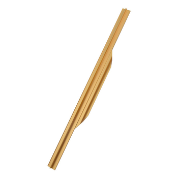Aluminijska drška za garderobu, palčni tip, F-tip, utor i brtveni rub