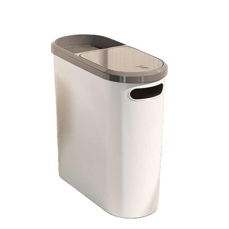 Kanta za otpad u kupaonici s poklopcem, za prostor između toaleta i zida, 2025 novi model, velik kapacitet, za dnevni boravak i WC