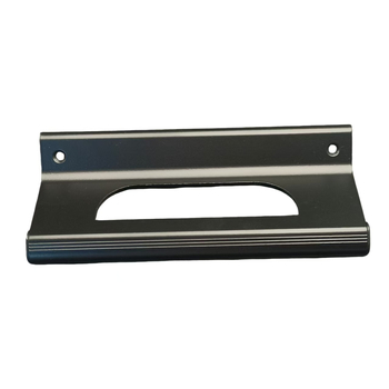 Aluminijska mat crna kvaka za klizna vrata, minimalistički američki stil
