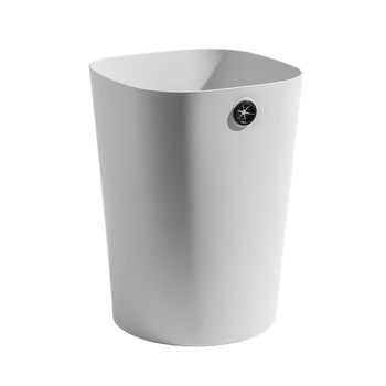 Moderna minimalistička plastična kanta za otpad, oblik bačve, za kućnu upotrebu, kuhinju, kupaonicu, dom i ured, kapacitet ispod 4 L