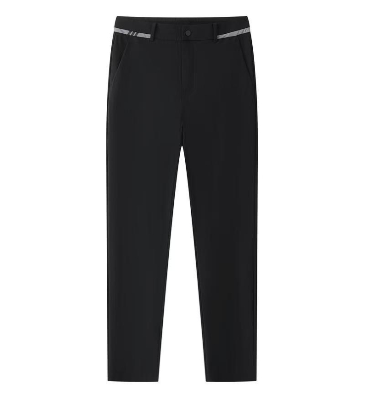 Muške ljetne hlače, slim fit, dužina 9/10, svakodnevne, bez glačanja, poliester smjesa