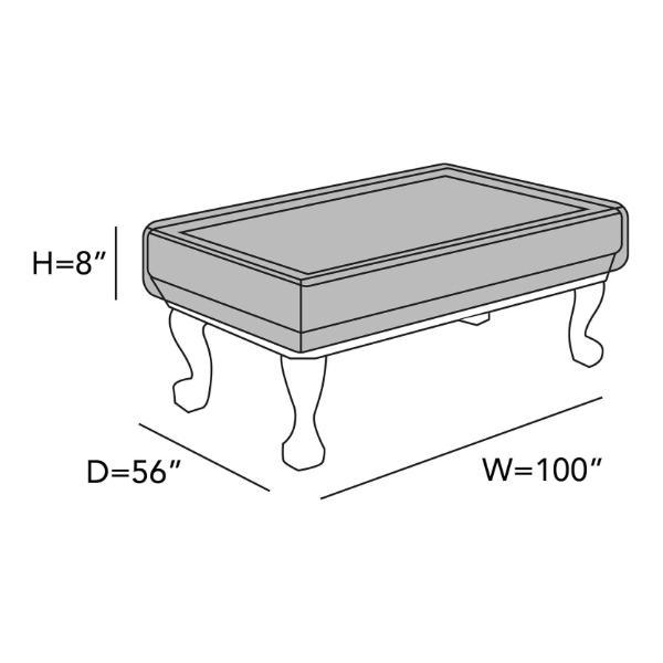 Pokrov za stol za bilijar 7ft/8ft/9ft – 210D Oxford tkanina, vanjska UV zaštita, vodootporan