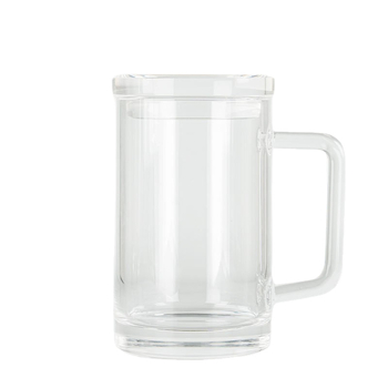 Staklena šalica za čaj s držačem, 380 ml, uredska uporaba, prilagođeni logo, kristalno staklo, visokokvalitetan kineski stil