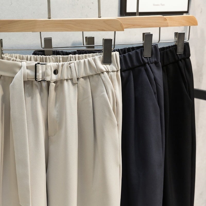 Muške hlače u korejskom stilu, casual slim-fit, ravni kroj do gležnja