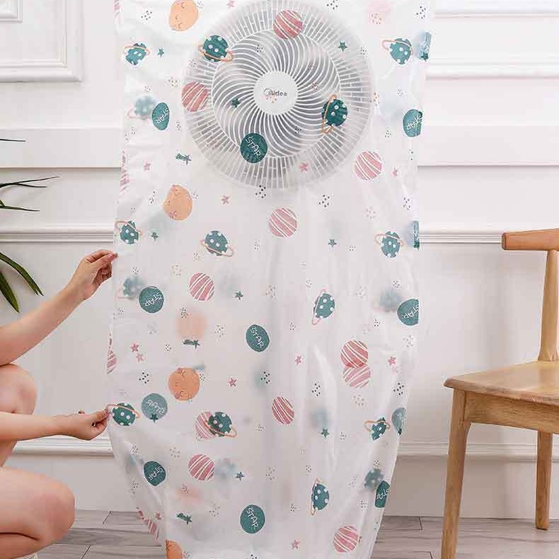 Navlaka za prašinu za stojeći ventilator, univerzalna, PEVA, talijanskog stila, za kućnu upotrebu