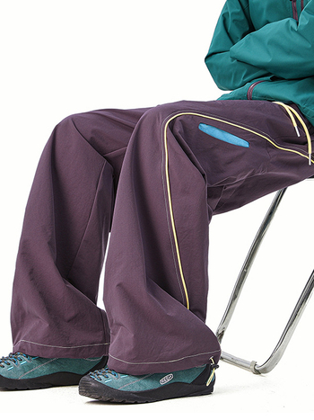 Amerikai stílusú kültéri vízlepergetős férfi softshell cargo nadrág, laza szabású