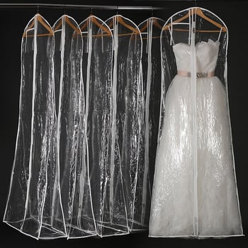 Prozirna PVC zaštita od prašine za vjenčane haljine