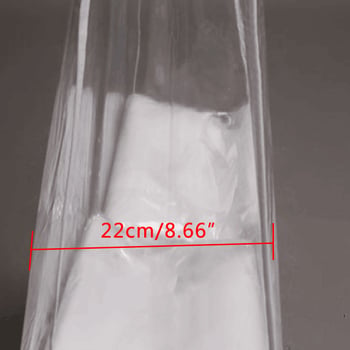 Prozirna PVC zaštita od prašine za vjenčane haljine
