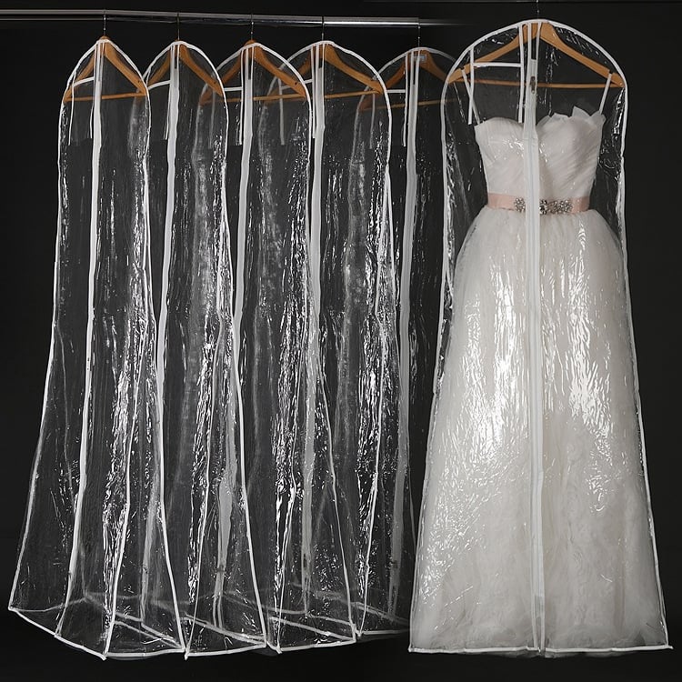 Prozirna PVC zaštita od prašine za vjenčane haljine