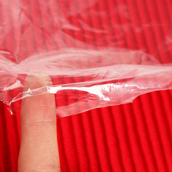 Prozirni jednokratni zaštitni pokrov za odjeću, plastična vrećica za vješanje za kemijsko čišćenje