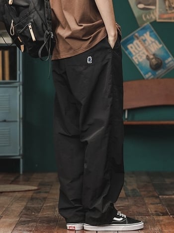 Muške hlače u japanskom street stilu, ravne, jesenski retro, brzo sušeće, casual outdoor