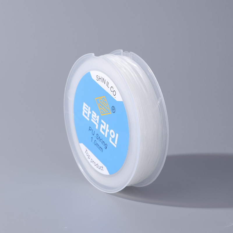 TPU еластичен корд за DIY Wenwan бижута - колие и гривна с кристални мъниста, Буда мънисти, ръчна изработка, издръжлив кръгъл шнур