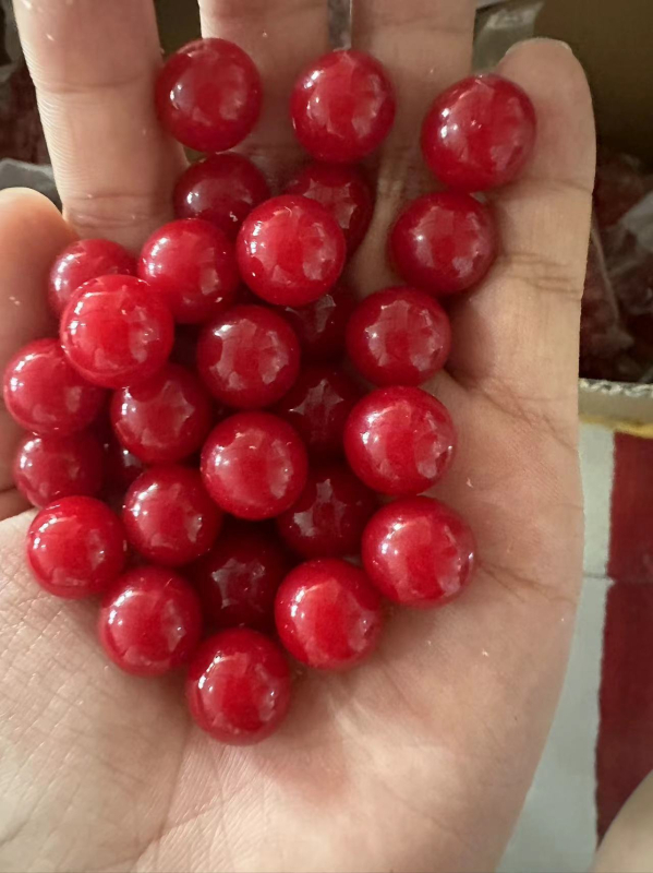 6-16 mm akrilne perle bez rupa, prozirne, čvrste, okrugle, glatko polirane, labave perle