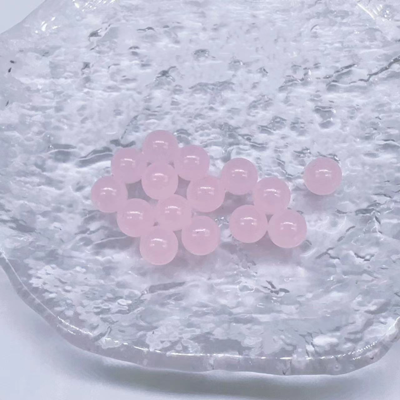 6-16 mm akrilne perle bez rupa, prozirne, čvrste, okrugle, glatko polirane, labave perle