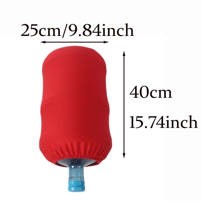 Beloved Nordic pokrov za dispenser vode i bočicu – otporan na prašinu, elastična tkanina od poliestera i spandexa, veličina 25x40 cm