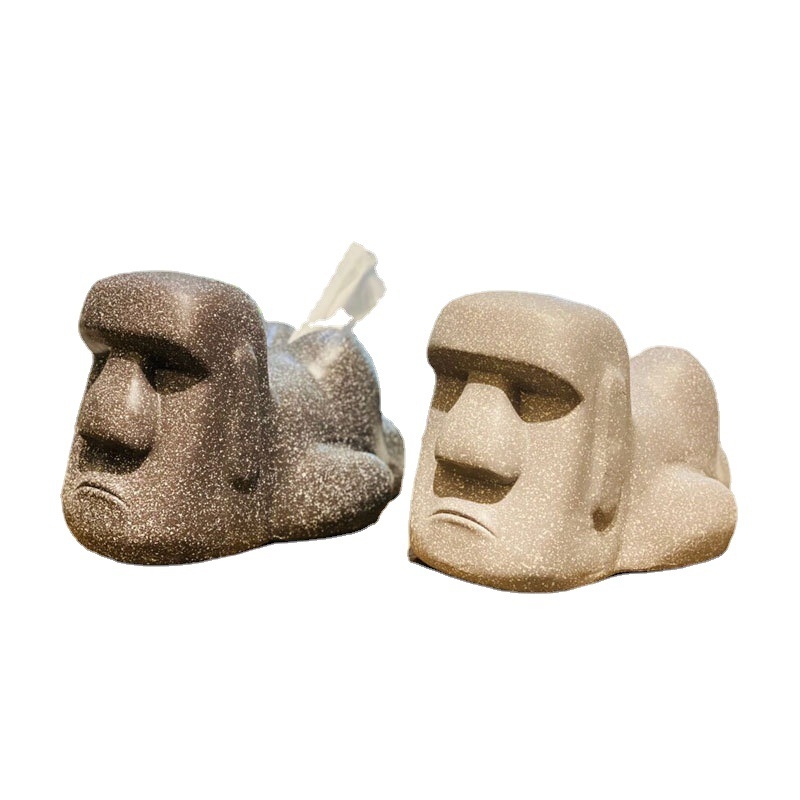 Moai kip od smole – kutija za maramice, retro luksuzan dizajn, Instagram nadahnut