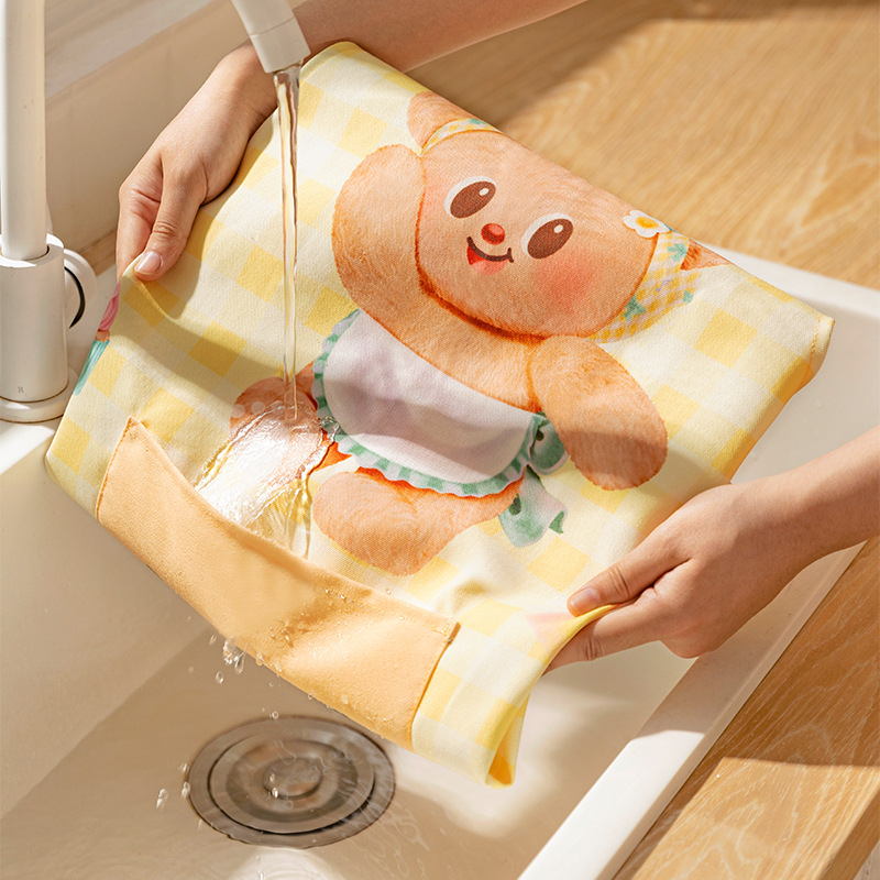 Modern Housewife & Butter Bear kuhinjska pregača – otporna na ulja i vodu, bez rukava, univerzalna veličina, koreanskog stila