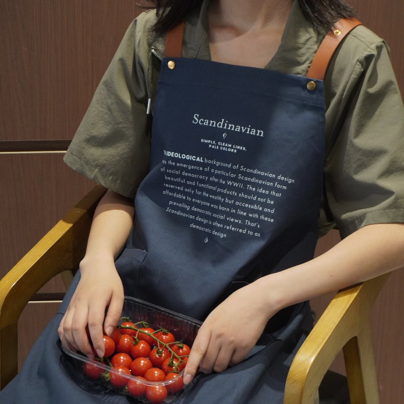 Kuharska pregača za kućnu upotrebu, vodootporna, otporna na prskanje i masnoće, za kuhanje i catering, premium izgled