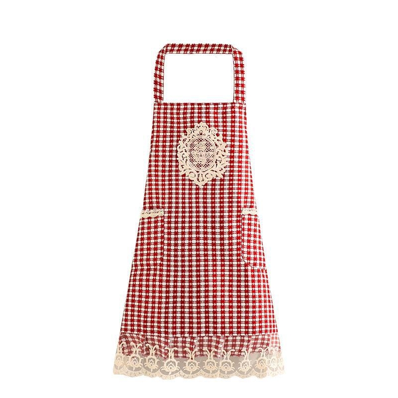 Pamukasta kuhinjska pregača za žene, korejski stil, catering radna odjeća, jesen-zima