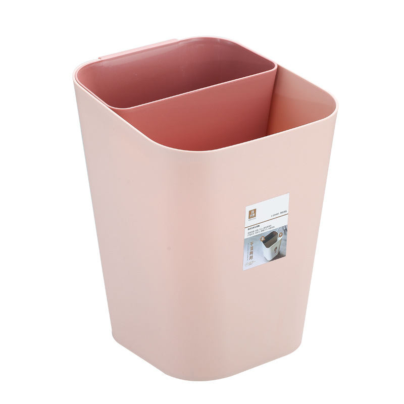 Kuhinjski koš za suhe i mokre otpade, otvoren vrh, europski stil, plastični, 10 L