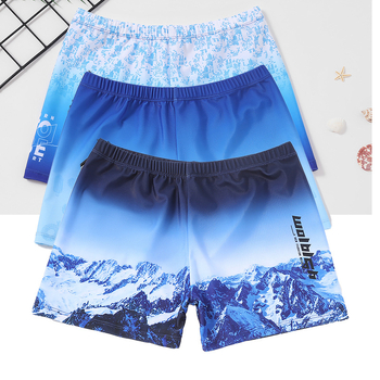 Gyerekeknek szánt úszónadrág laza szabásban, 12–15 éveseknek, boxer stílus