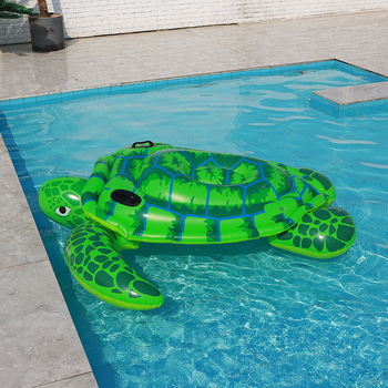 Nouă țestoasă de mare gonflabilă pentru apă – plută cu șezlong pliant